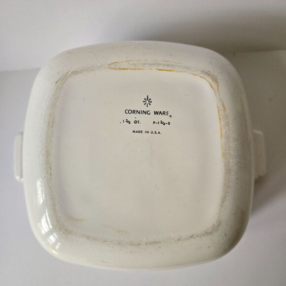 1 3/4 Qt Cornflower Blue Corning Ware Casserole Dish - Made In USA - Picture 16 of 16